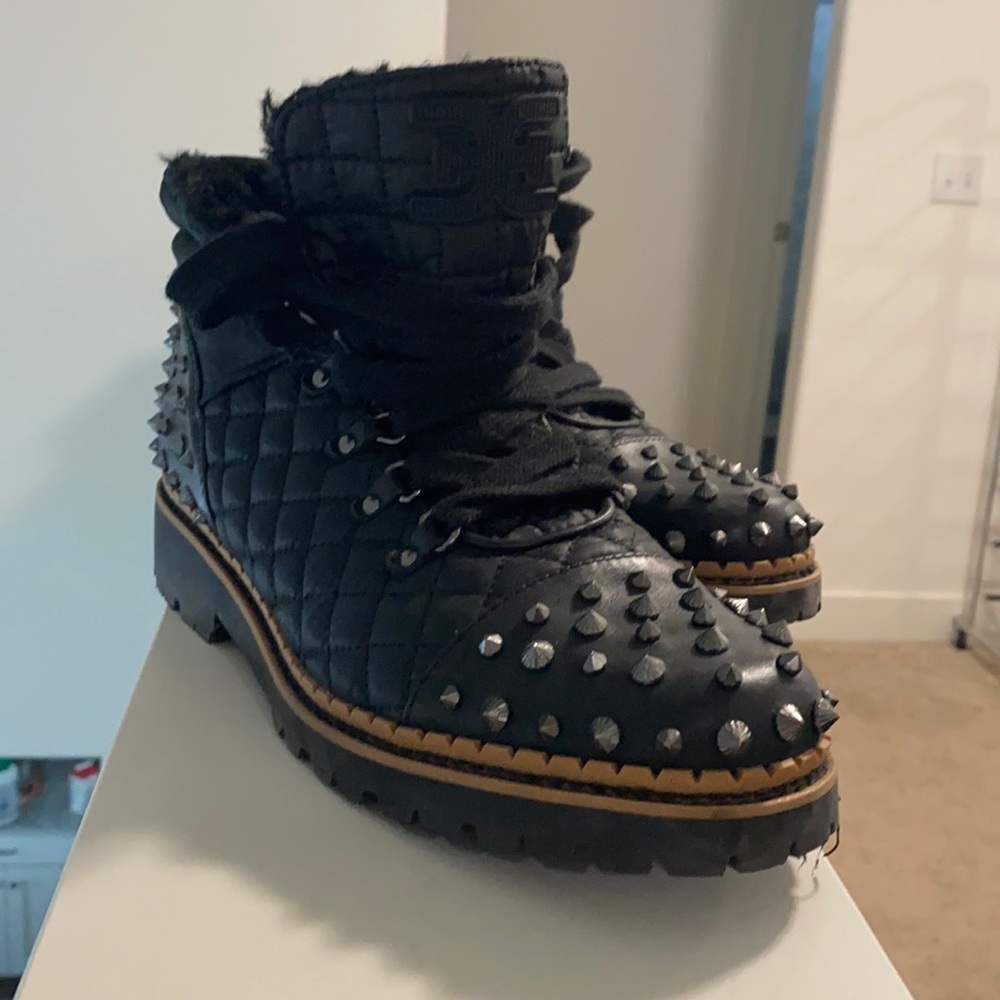 Sam Edelman combat boots